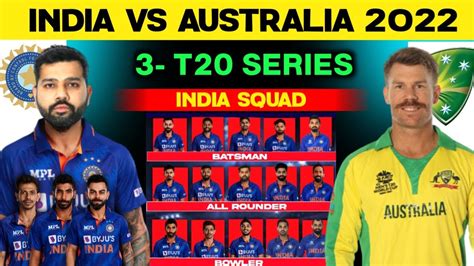 indian t20 squad against australia